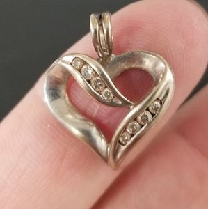 COPY - 10K Gold and diamond pendant on an 18 inch chain.